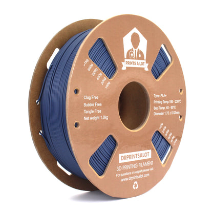 3D printer filament with matte finish for minimal warping