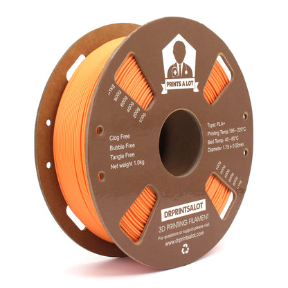 Matte PLA+ filament for professional 3D prints