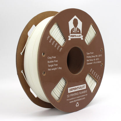 DRPRINTSALOT Premium Matte PLA+ Filament: Vibrant Colors for Exceptional 3D Printing